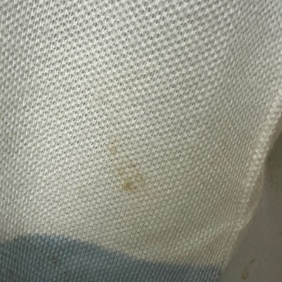 246 Timberland | EUC Blue & White Striped Polo Shirt (Size M) - Picture 14 of 15